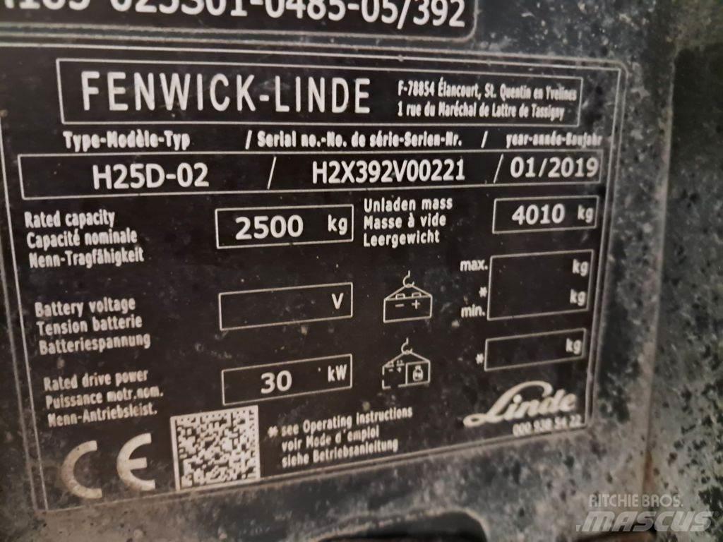 Linde H25D-02 Dieseltrukit