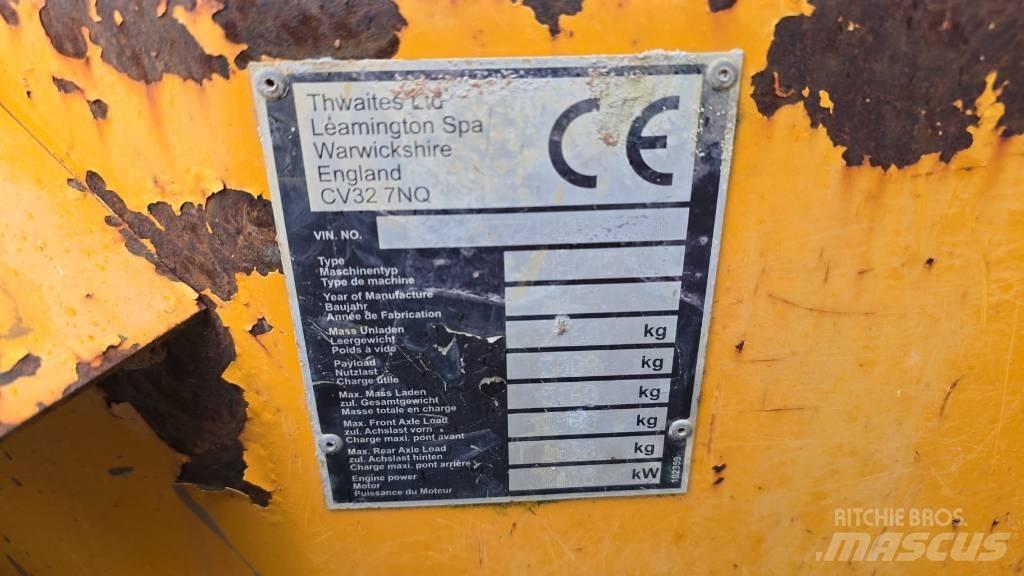 Thwaites 3 ton Minidumpperit