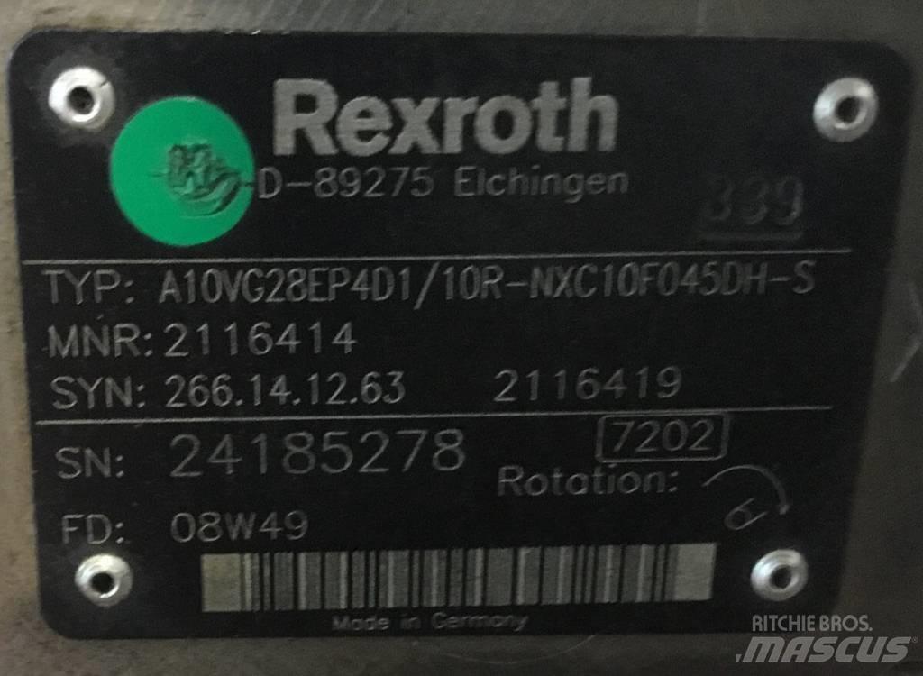Rexroth A10VG28R Hydrauliikka