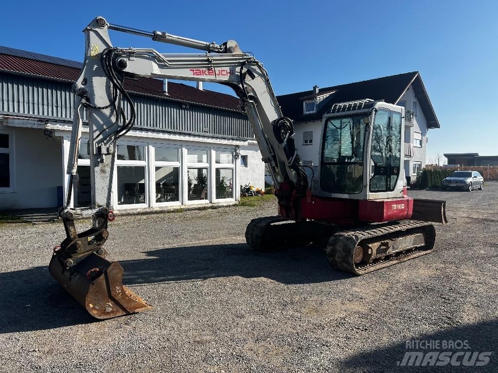 Takeuchi TB 180 FR Midikaivukoneet 7t - 12t