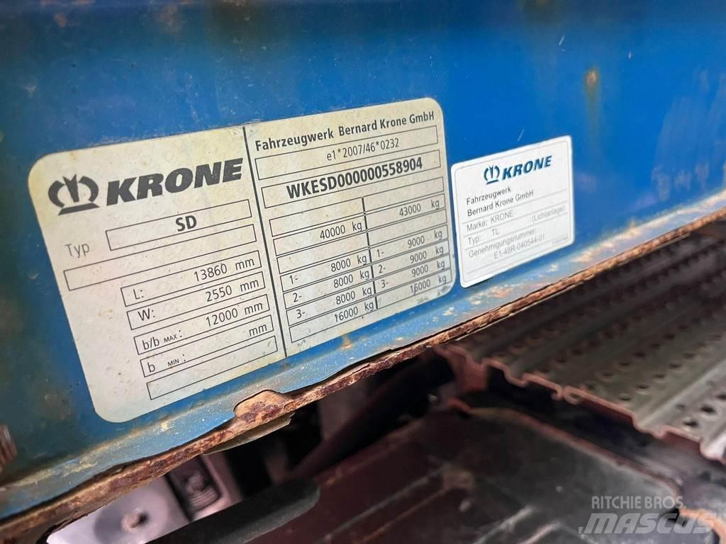 Krone SD Pressukapellipuoliperävaunut