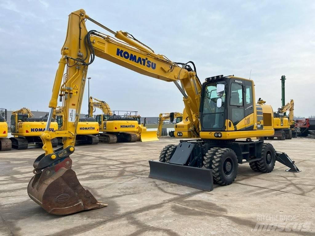 Komatsu PW160-11 Pyöräkaivukoneet