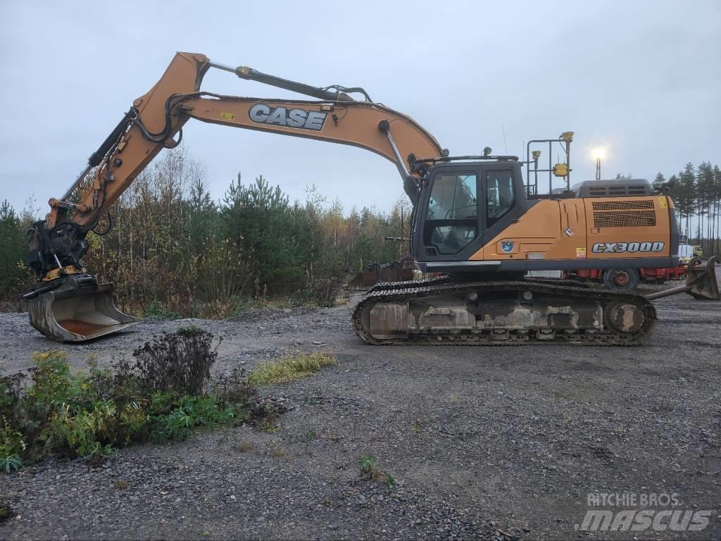 CASE CX 300 D Telakaivukoneet