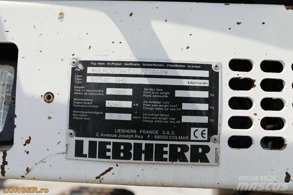 Liebherr R954 C SHD Telakaivukoneet