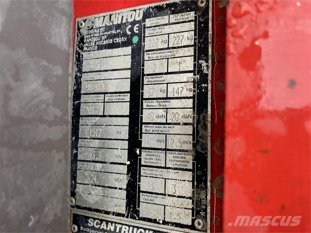 Manitou 78SEC Saksilavat