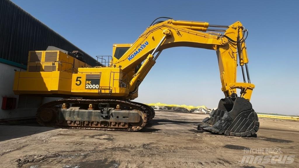 Komatsu PC 2000-8 Telakaivukoneet
