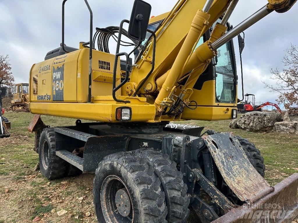 Komatsu PW 160-7E0 Pyöräkaivukoneet