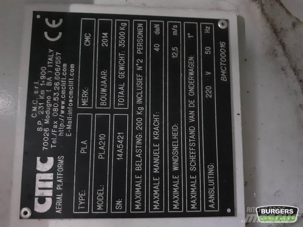 CMC PLA 210 Teleskooppipuominostimet