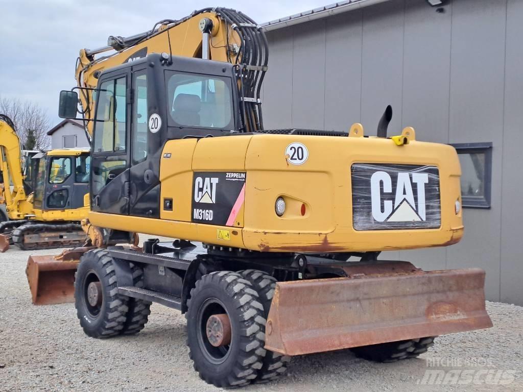 CAT M 316 D Pyöräkaivukoneet
