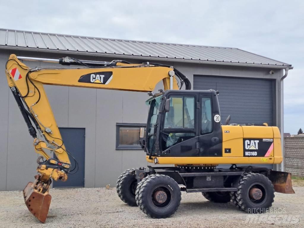 CAT M 316 D Pyöräkaivukoneet