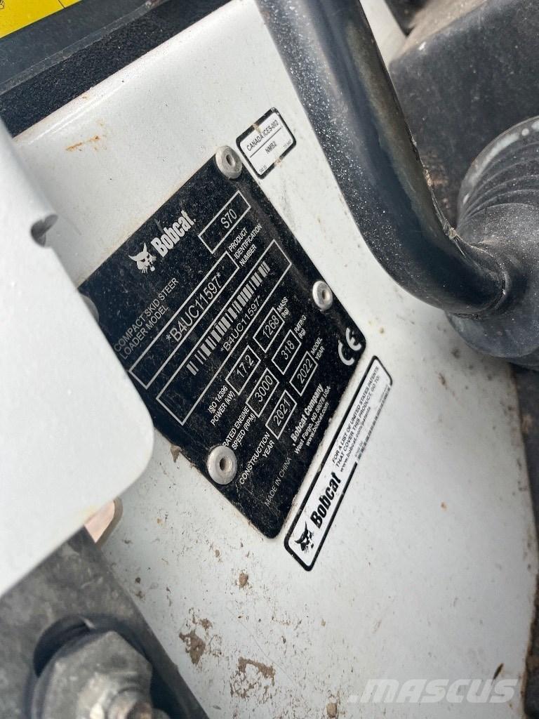 Bobcat S 70 Liukuohjatut kuormaajat