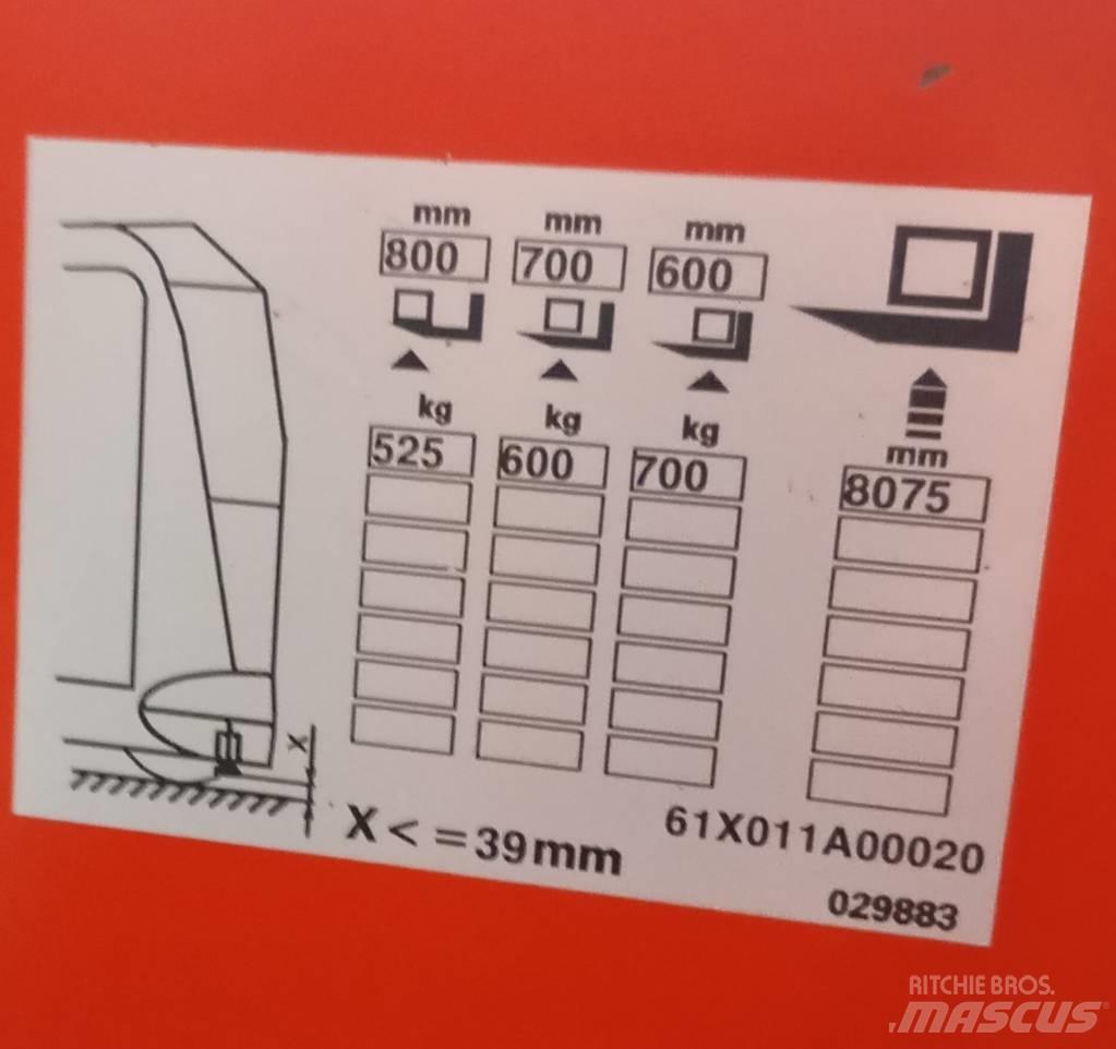 Linde K 011 Työntömastotrukit