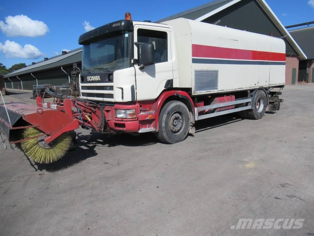 Scania P94  BITUM Bitumin levittäjät