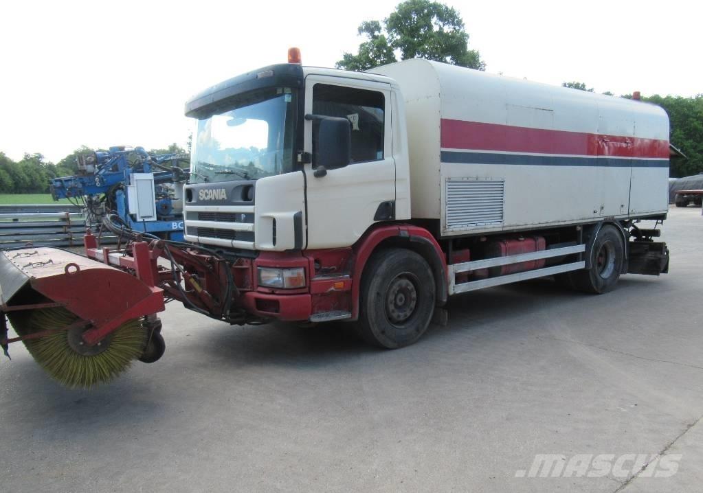Scania P94  BITUM Bitumin levittäjät
