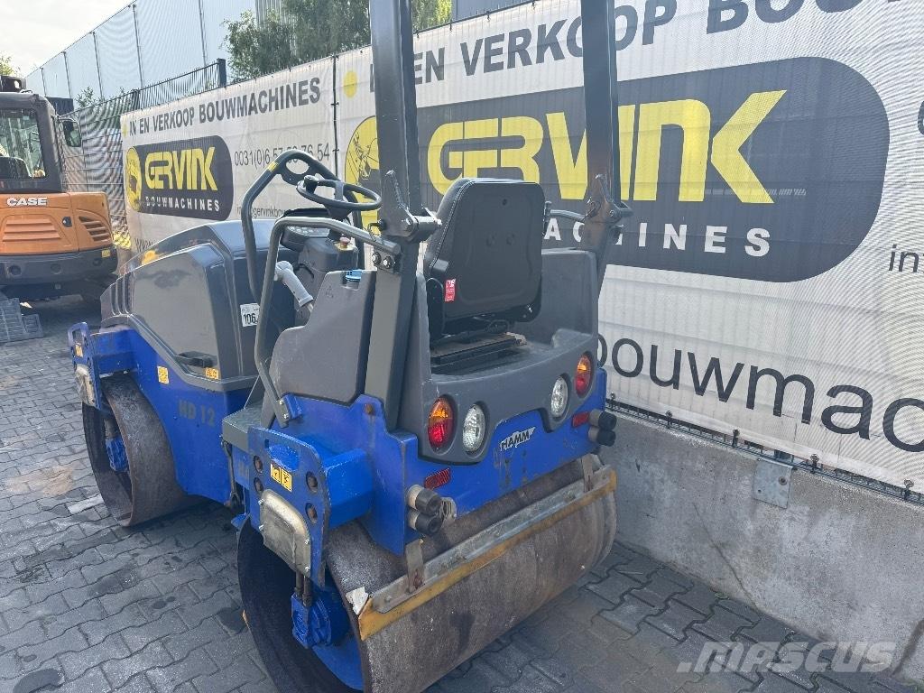 Hamm HD 12 VV Tandemjyrät