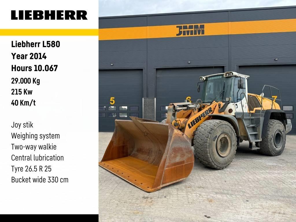 Liebherr L580 Pyöräkuormaajat
