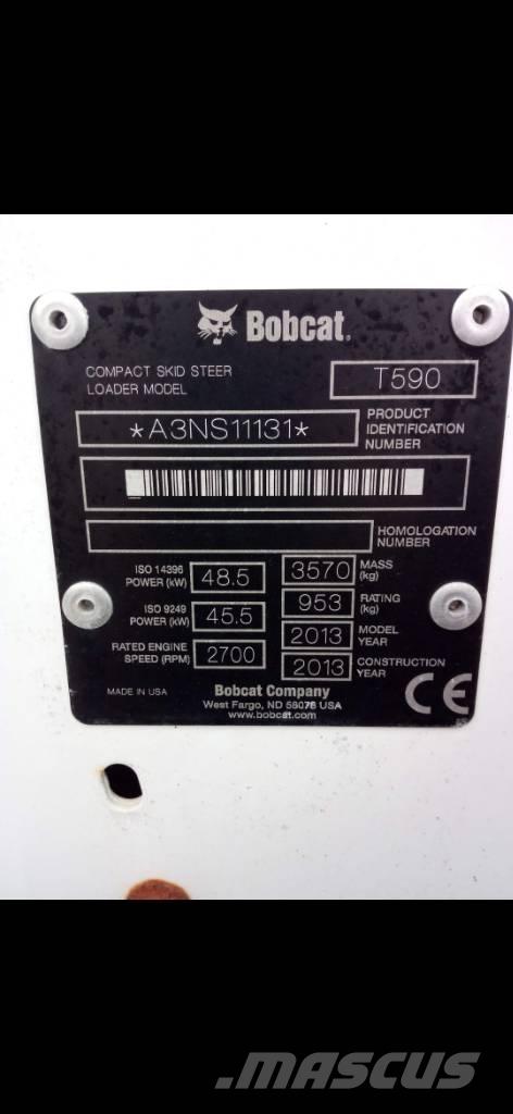 Bobcat T 590 Liukuohjatut kuormaajat