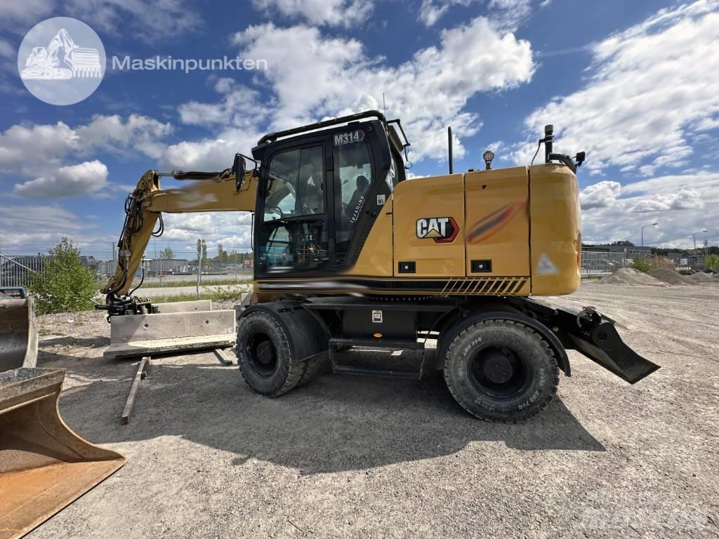 CAT M 314 Pyöräkaivukoneet