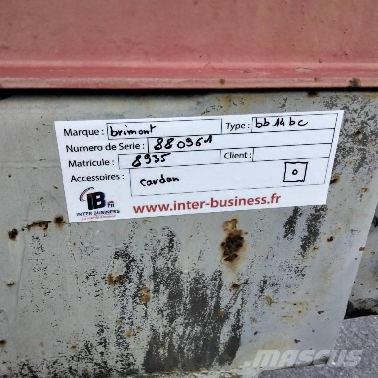 Brimont BB14BC Kippiperävaunut