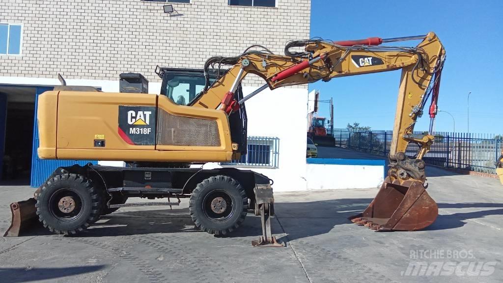 CAT M318F Pyöräkaivukoneet