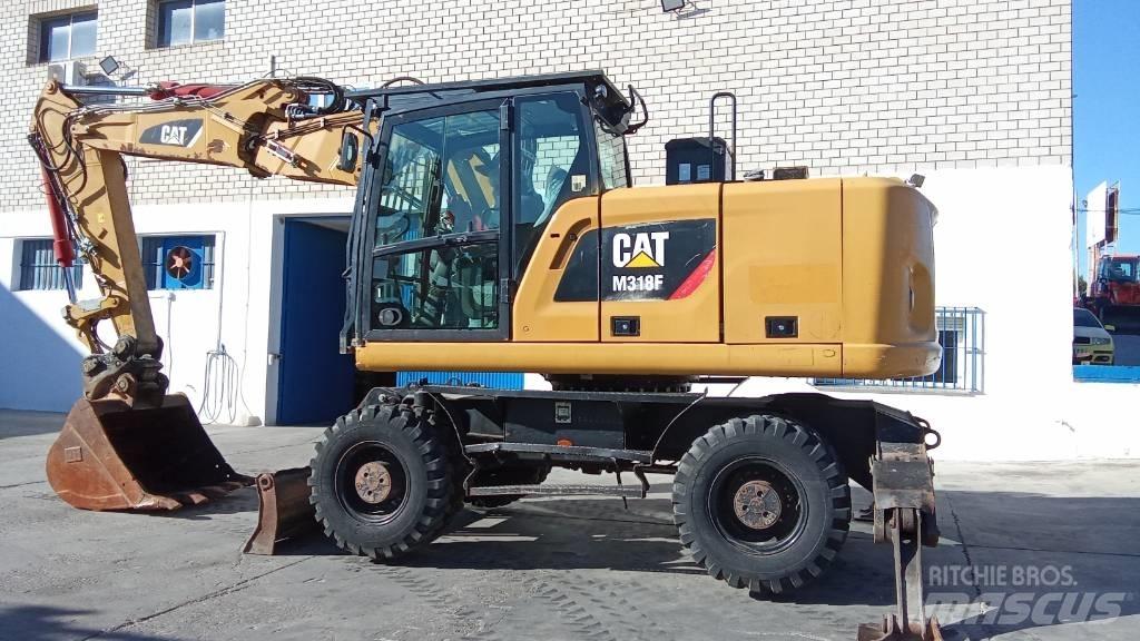 CAT M318F Pyöräkaivukoneet