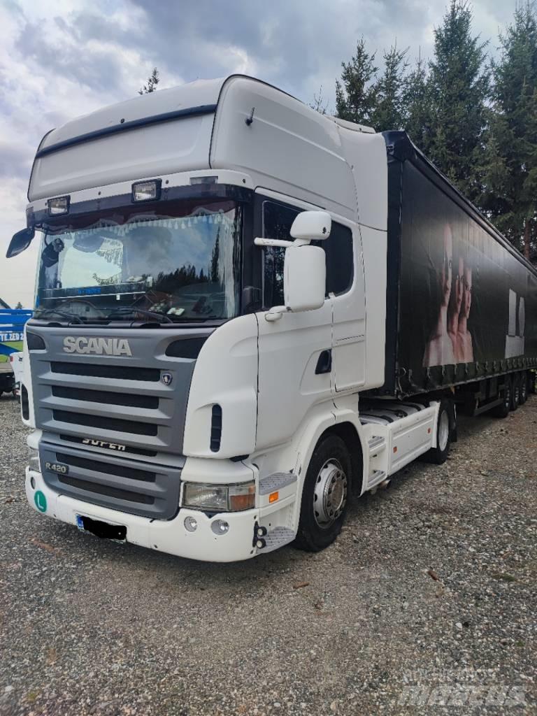 Scania R 420 LA Vetopöytäautot