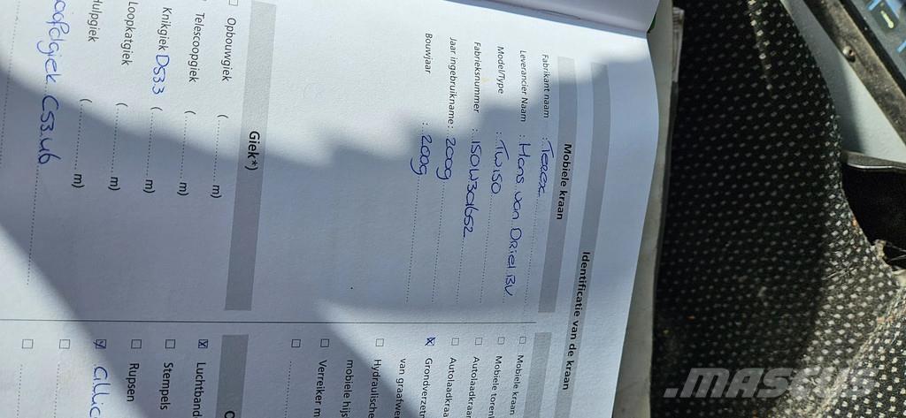 Terex TW150 Pyöräkaivukoneet