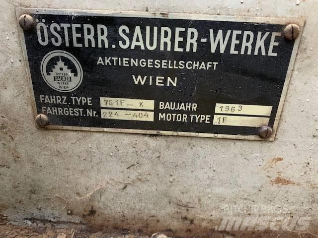 Saurer 7G1F-K Sora- ja kippiautot