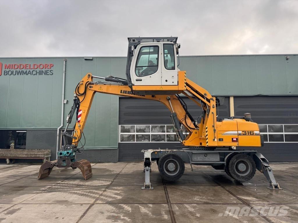 Liebherr A 316 Jätteenkäsittelijät