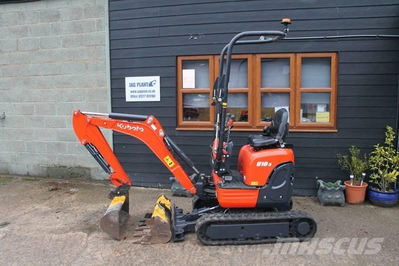 Kubota U 10-3 Minikaivukoneet < 7t