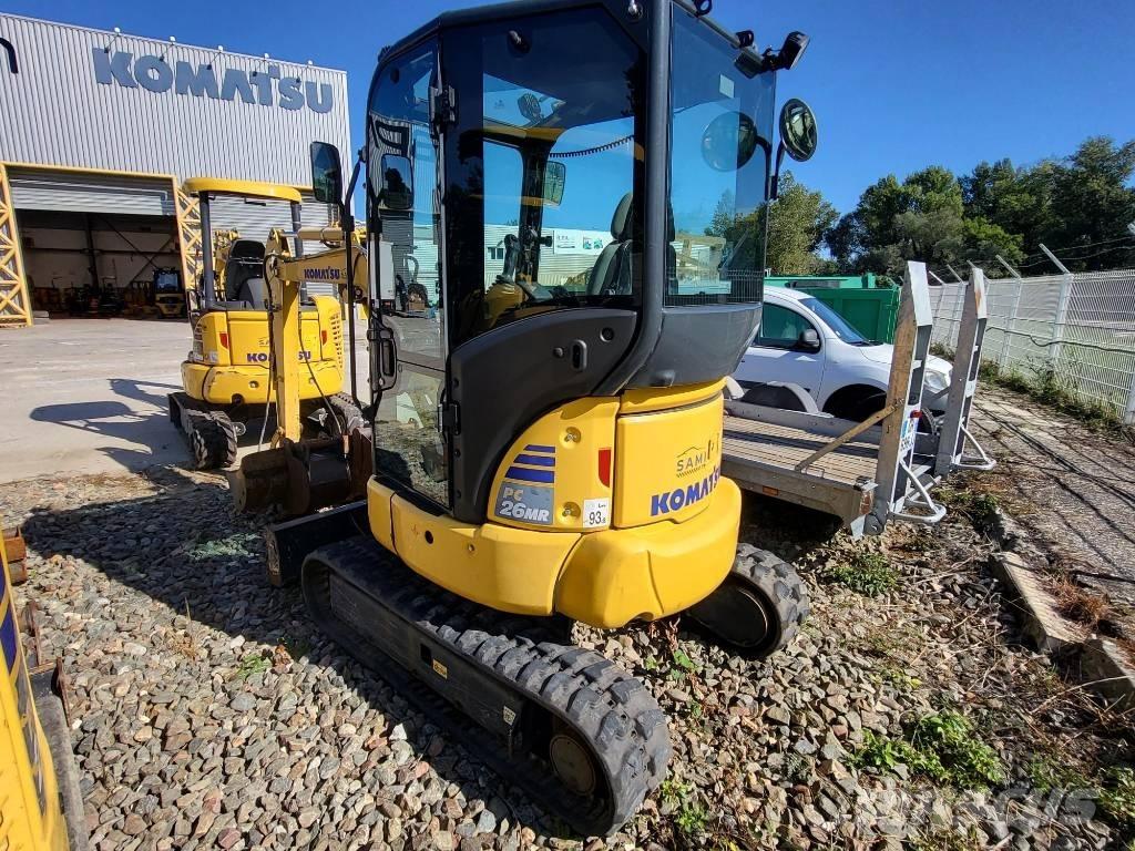 Komatsu PC26MR-5 Minikaivukoneet < 7t