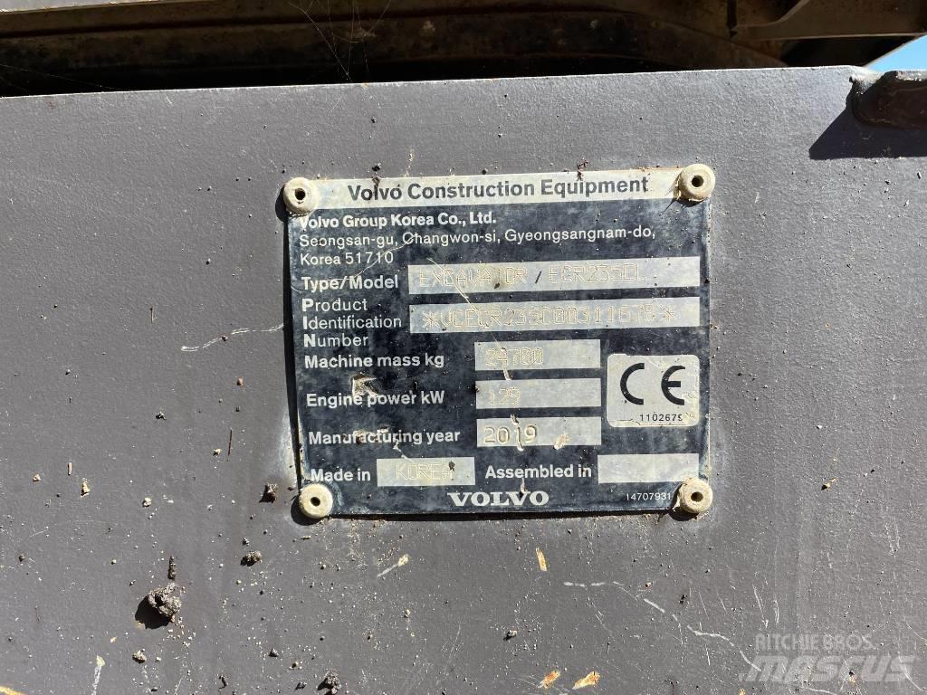 Volvo ECR 235 Telakaivukoneet