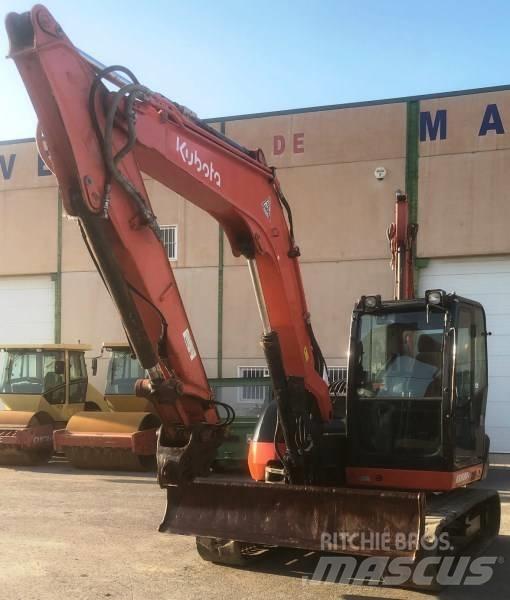 Kubota KX 080-4 Midikaivukoneet 7t - 12t