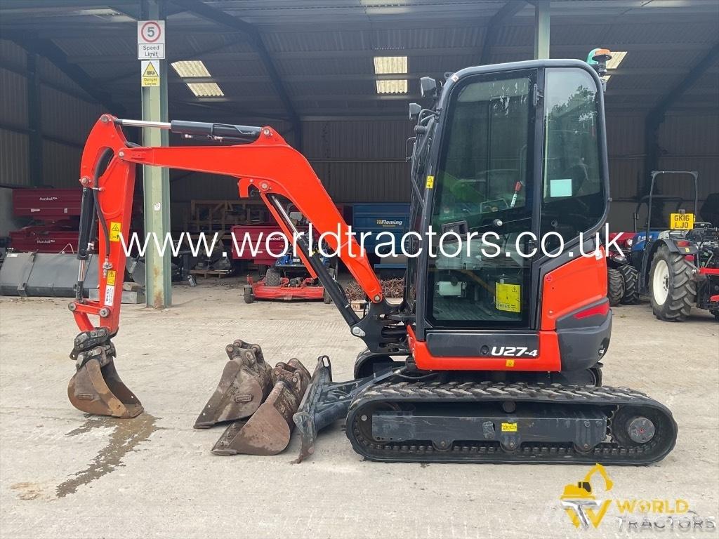 Kubota U 27-4 Minikaivukoneet < 7t