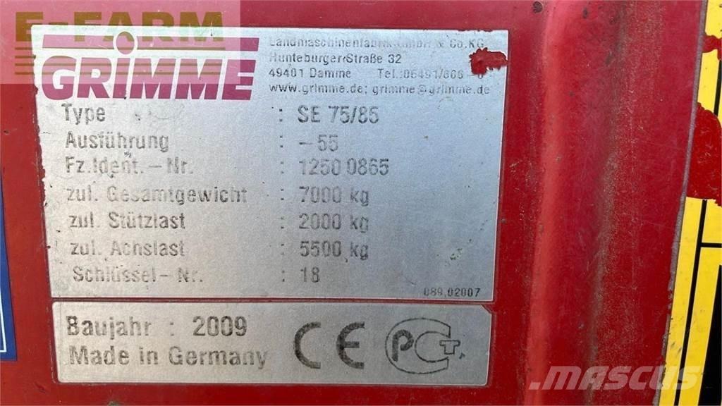 Grimme SE 85-55 Perunannostokoneet