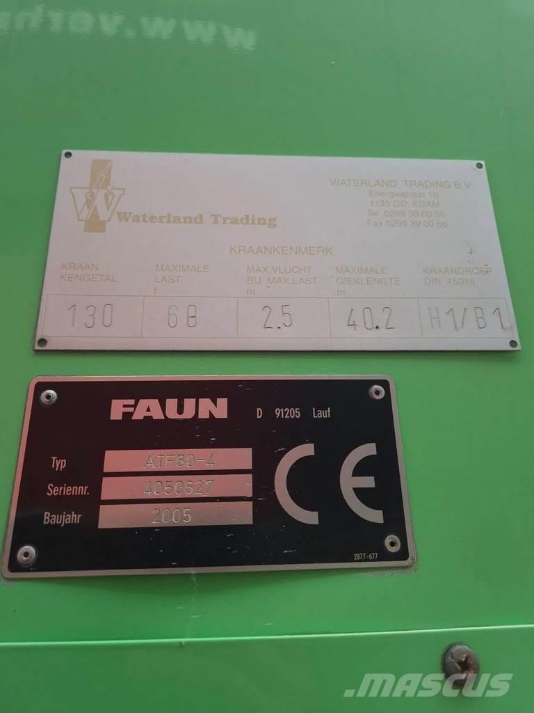 Faun ATF 60-4 Mobiilinosturit
