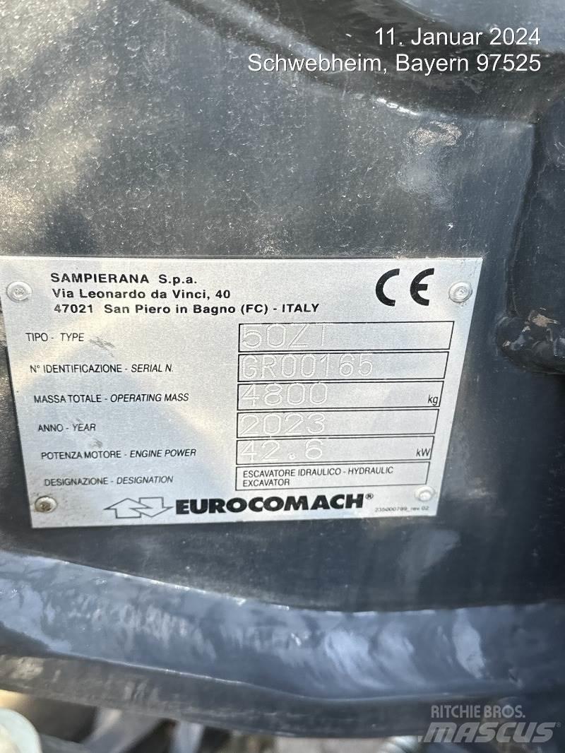 Eurocomach 50ZT Minikaivukoneet < 7t