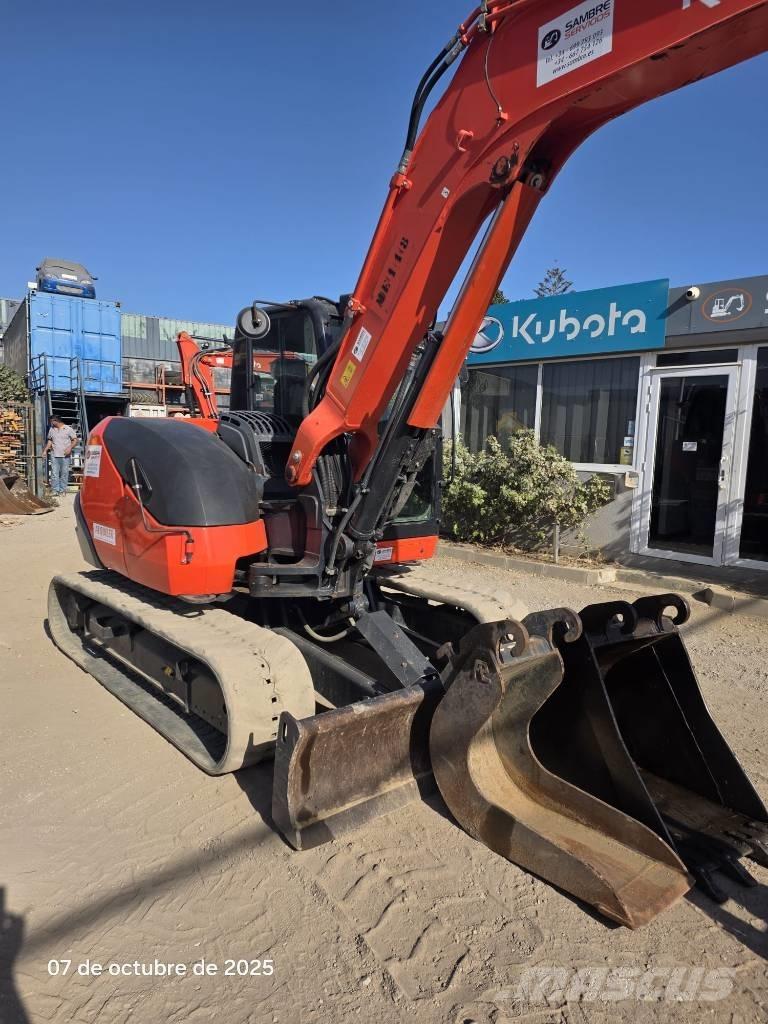 Kubota KX 080-4a2 Midikaivukoneet 7t - 12t