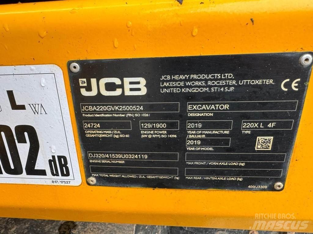 JCB JS220X LC Telakaivukoneet