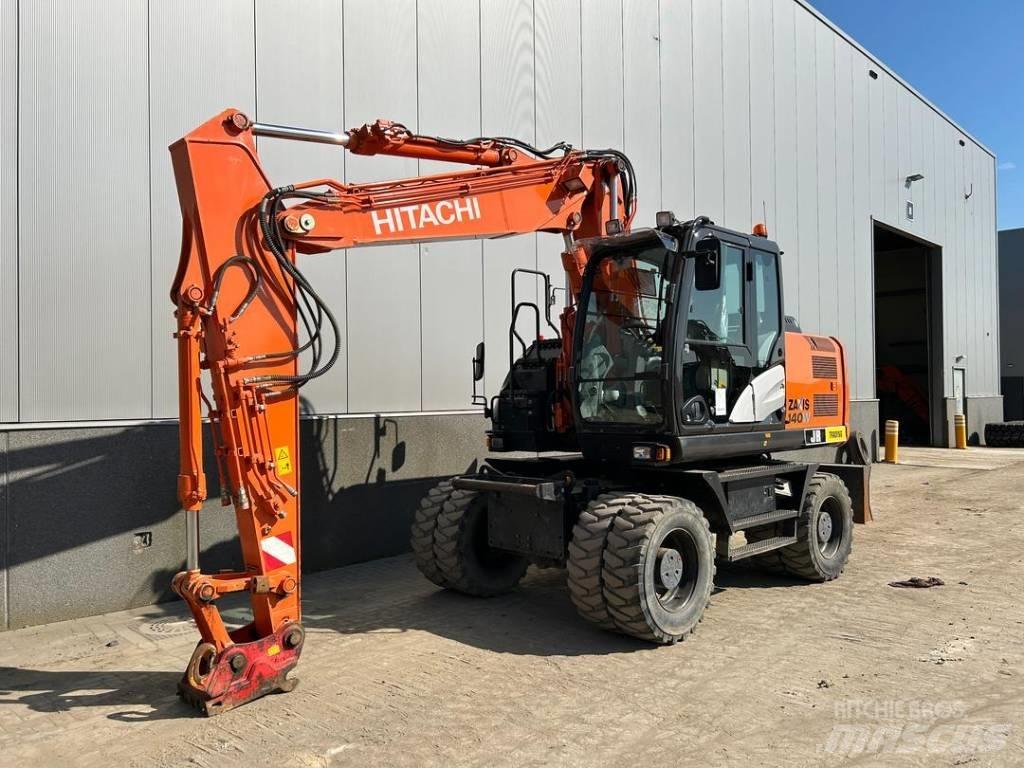 Hitachi ZX 140 W-5B Pyöräkaivukoneet