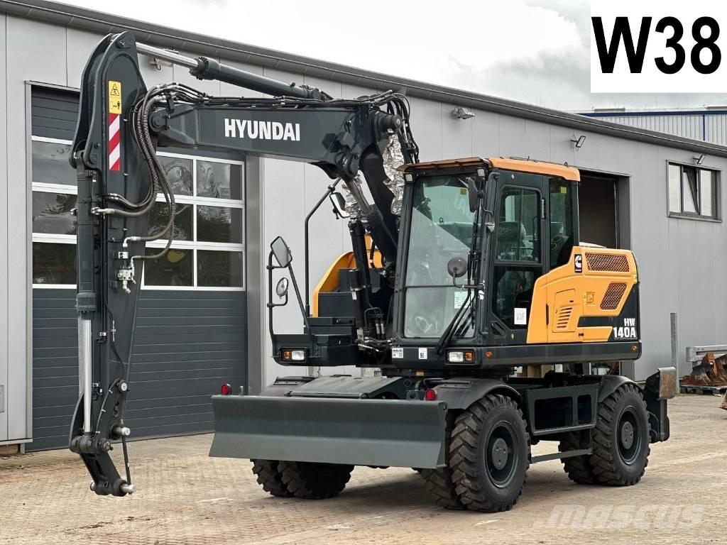Hyundai HW 140 A Pyöräkaivukoneet