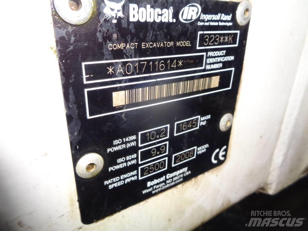 Bobcat 323 Minikaivukoneet < 7t
