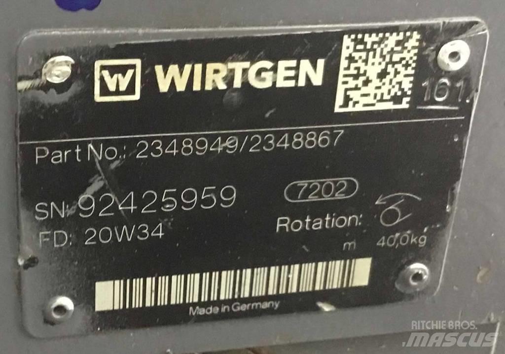 Wirtgen A4VG56 Hydrauliikka