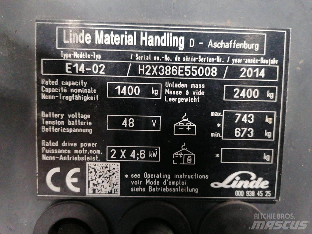 Linde E14-02 Sähkötrukit