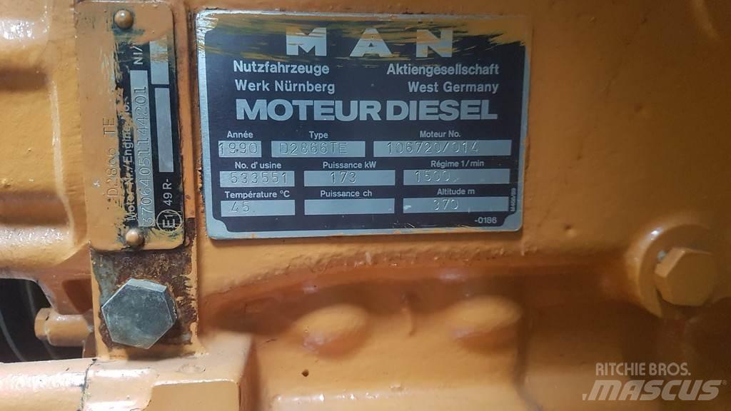MAN D2866 TE USED Moottorit