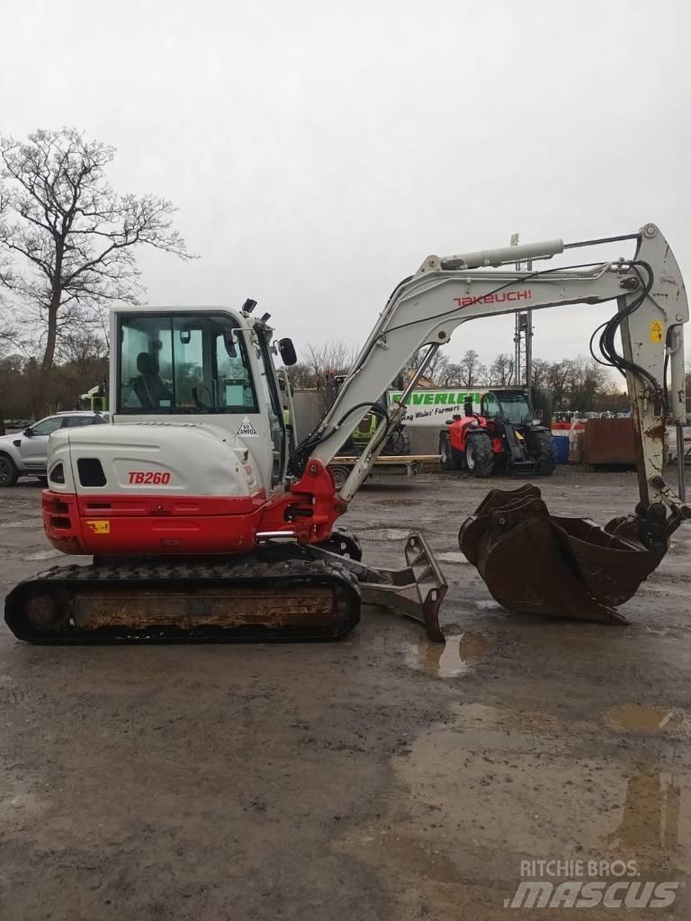 Takeuchi TB 260 Minikaivukoneet < 7t