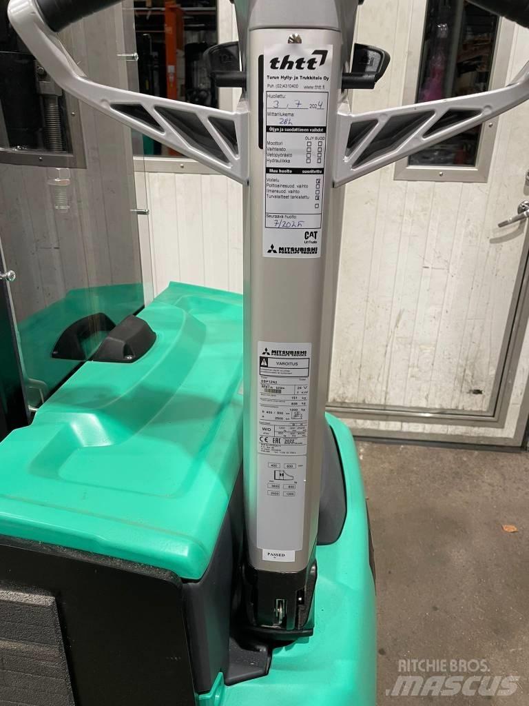 Mitsubishi SBP12N3 Käyden ajettavat pinoamistrukit