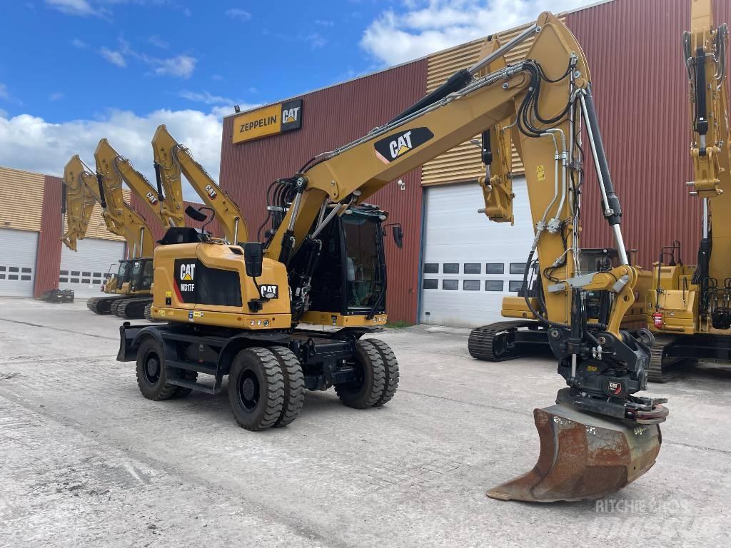 CAT M317F Pyöräkaivukoneet
