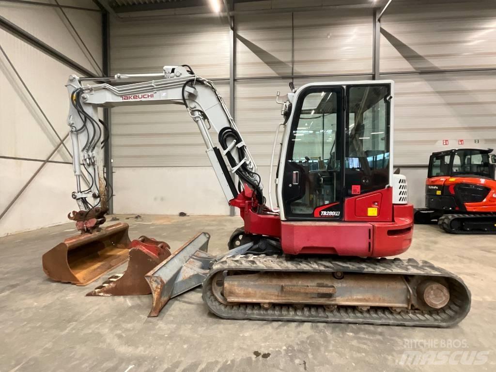 Takeuchi TB 280 FR Midikaivukoneet 7t - 12t