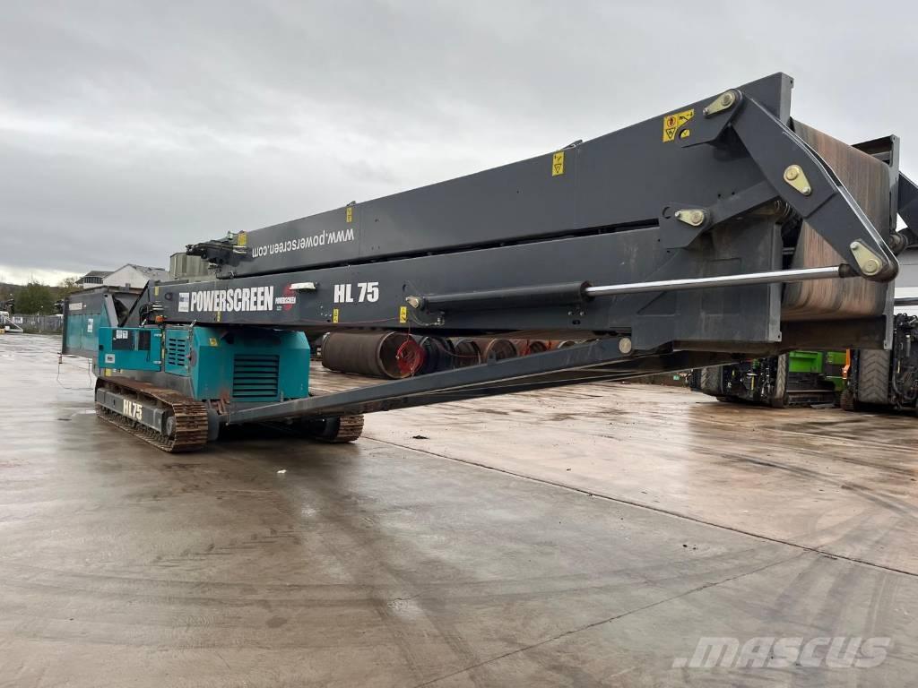 PowerScreen HL 75 Kuljettimet